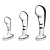 Набор из 3 стальных стимуляторов простаты Stainless Steel P-spot Training Set - b-Vibe - в Новочебоксарске купить с доставкой