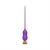Фиолетовый тонкий стимулятор Nipple Vibrator - 23 см. - I-MOON - купить с доставкой в Новочебоксарске