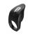 Черное эрекционное виброкольцо Vibro Lust Ring - MALESATION - в Новочебоксарске купить с доставкой