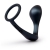 Черное эрекционное кольцо со стимулятором простаты Ringer Cock Ring   Plug - b-Vibe - в Новочебоксарске купить с доставкой