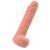 Телесная удлиняющая фаллическая насадка - 16 см. - ToyFa - в Новочебоксарске купить с доставкой