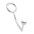 Кольцо на пенис с анальным стимулятором Stainless Steel Anal Hook   Cock Ring - BlueLine - в Новочебоксарске купить с доставкой