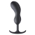 Черный массажер простаты с утяжелителями Premium Silicone Weighted Prostate Plug XL - 20,8 см. - XR Brands - в Новочебоксарске купить с доставкой