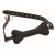Черный кляп в форме косточки Hound Adjustable Dog Bone Gag - XR Brands - купить с доставкой в Новочебоксарске