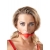 Силиконовый кляп-шар на чёрных ремешках Red Gag silicone - Orion - купить с доставкой в Новочебоксарске