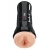 Телесный мастурбатор-вагина в черной колбе Super Luscious Lips XXL - Pipedream - в Новочебоксарске купить с доставкой