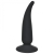 Чёрная анальная пробка P-spot Teazer Black - 12,2 см. - Lola Games - в Новочебоксарске купить с доставкой