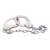 Наручники из металла с длинной цепочкой CHROME HANDCUFFS METAL HANDCUFFS W. KEY - NMC - купить с доставкой в Новочебоксарске