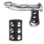 Утяжка на пенис на кнопочках 100% PVC STRAP WITH METAL SNAP - BlueLine - купить с доставкой в Новочебоксарске