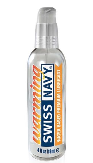 Разогревающий лубрикант на водной основе Swiss Navy Warming Lube - 118 мл. - Swiss navy - купить с доставкой в Новочебоксарске