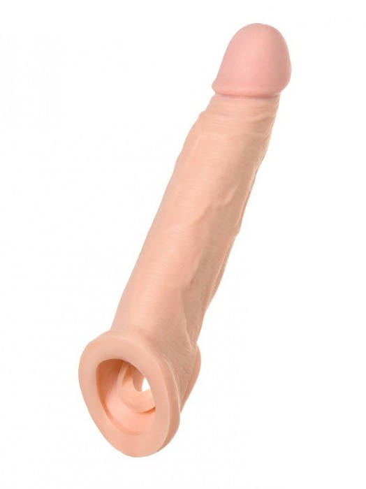 Насадка телесного цвета Toyfa XLover - 16,5 см. - ToyFa - в Новочебоксарске купить с доставкой