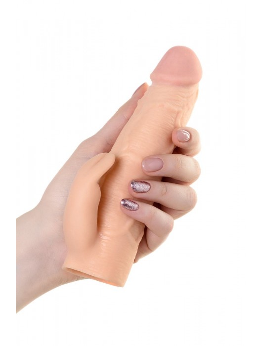 Телесная насадка Toyfa XLover для увеличения размера - 16,8 см. - ToyFa - в Новочебоксарске купить с доставкой