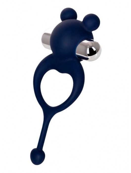 Синее виброкольцо с хвостиком JOS MICKEY - JOS - в Новочебоксарске купить с доставкой