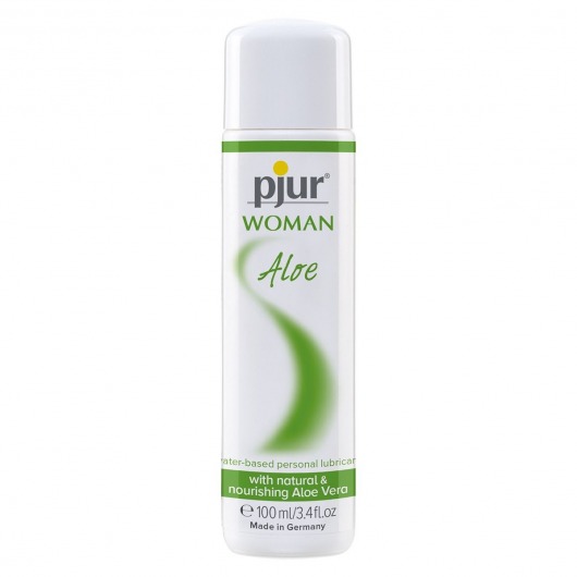 Лубрикант на водной основе pjur WOMAN Aloe - 100 мл. - Pjur - купить с доставкой в Новочебоксарске