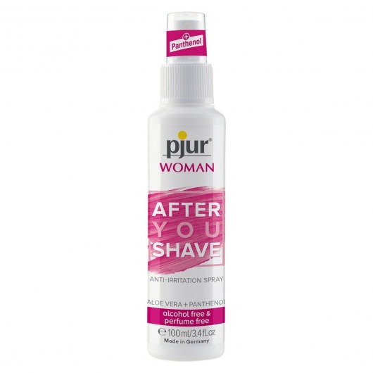 Спрей после бритья pjur WOMAN After You Shave Spray - 100 мл. - Pjur - купить с доставкой в Новочебоксарске