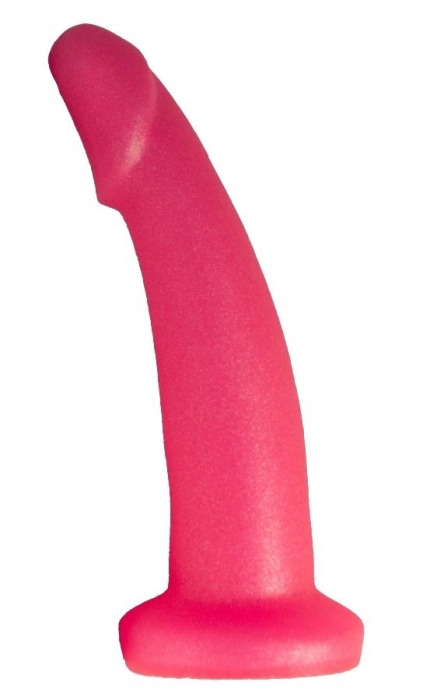 Розовый плаг-массажёр для простаты - 13,5 см. - LOVETOY (А-Полимер) - в Новочебоксарске купить с доставкой
