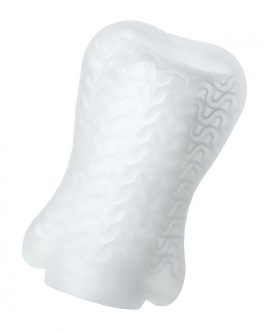 Белый мастурбатор A-Toys Pocket Wavy - A-toys - в Новочебоксарске купить с доставкой