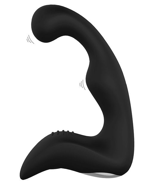 Чёрный перезаряжаемый массажёр простаты BOOTY PLEASER - Dream Toys - в Новочебоксарске купить с доставкой