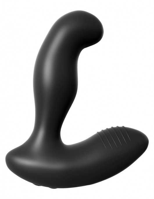 Черный массажер простаты Electro Stim Prostate Vibe с электростимуляцией - 13,3 см. - Pipedream - купить с доставкой в Новочебоксарске