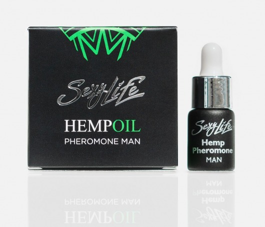 Мужские духи с феромонами Sexy Life HEMPOIL man - 5 мл. -  - Магазин феромонов в Новочебоксарске