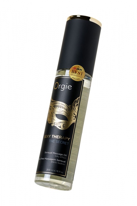 Минеральное массажное масло Orgie Sexy Therapy The Secret - 200 мл. - ORGIE - купить с доставкой в Новочебоксарске