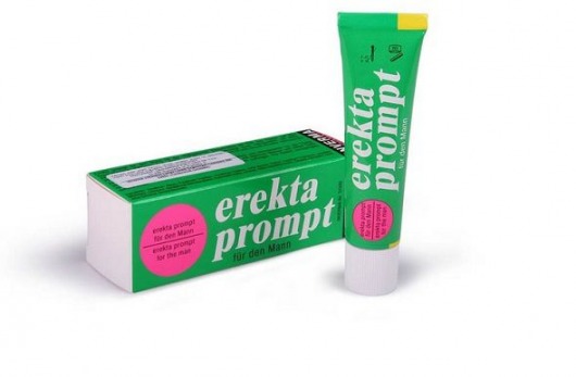 Возбуждающий крем Erekta Prompt для мужчин - 13 мл. - Inverma - купить с доставкой в Новочебоксарске