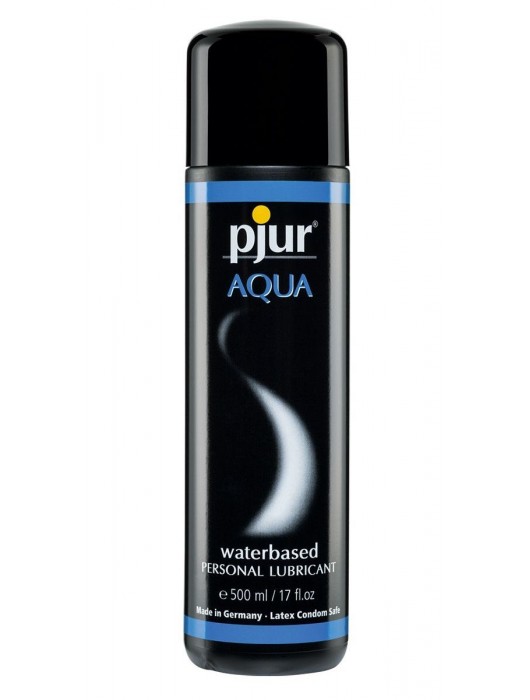 Увлажняющий лубрикант pjur AQUA - 500 мл. - Pjur - купить с доставкой в Новочебоксарске