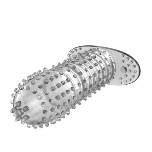 Закрытая прозрачная насадка Crystal sleeve - 12 см. - Erowoman-Eroman - в Новочебоксарске купить с доставкой