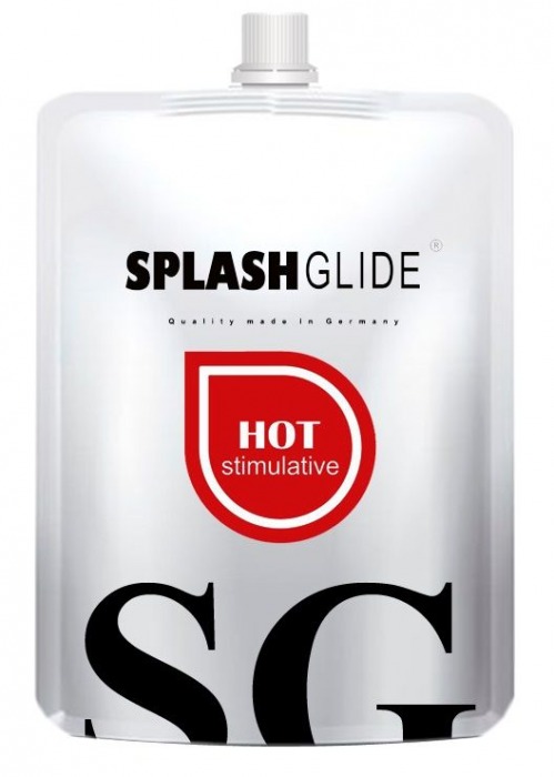 Возбуждающий лубрикант на водной основе Splashglide Hot Stimulative - 100 мл. - Splashglide - купить с доставкой в Новочебоксарске