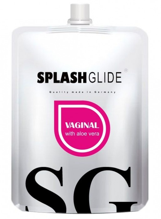 Ухаживающий лубрикант на водной основе Splashglide Vaginal With Aloe Vera - 100 мл. - Splashglide - купить с доставкой в Новочебоксарске