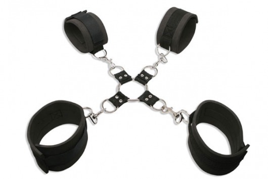 Наручники и наножники с фиксацией Extreme Hog-Tie Kit - Pipedream - купить с доставкой в Новочебоксарске