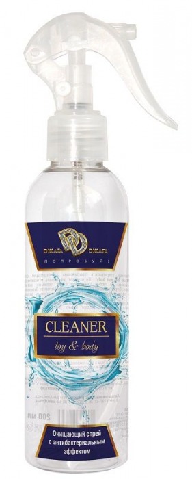 Очищающий спрей CLEANER toy and body - 200 мл. - БиоМед - купить с доставкой в Новочебоксарске