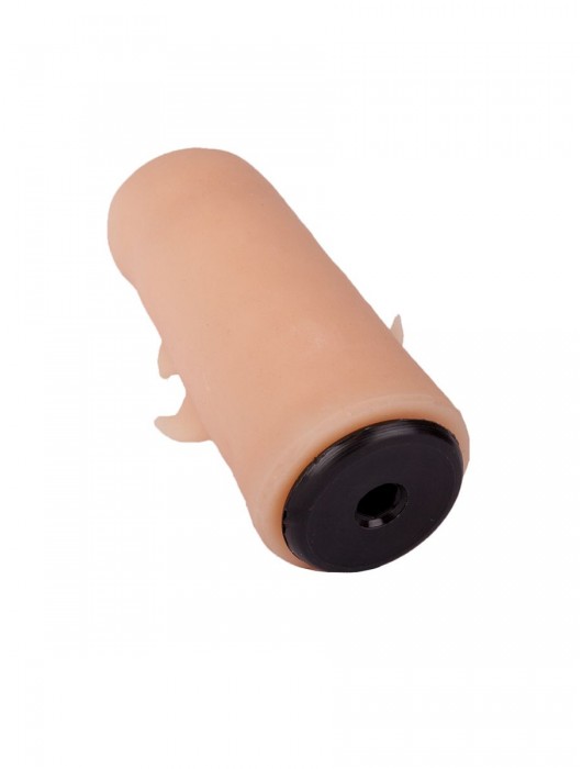 Черный пояс-трусики с двумя насадками  Экзотик-Sara  - 16,5 и 11 см. - LOVETOY (А-Полимер) - купить с доставкой в Новочебоксарске