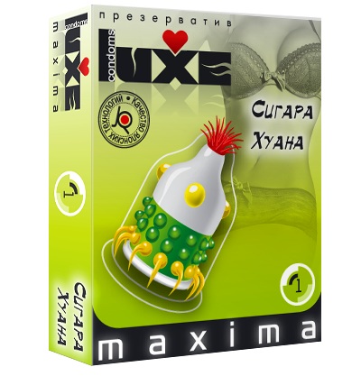 Презерватив LUXE Maxima  Сигара Хуана  - 1 шт. - Luxe - купить с доставкой в Новочебоксарске