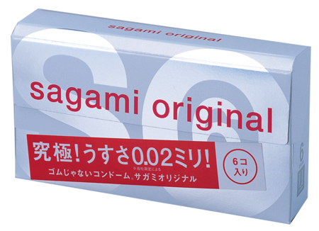 Ультратонкие презервативы Sagami Original - 6 шт. - Sagami - купить с доставкой в Новочебоксарске