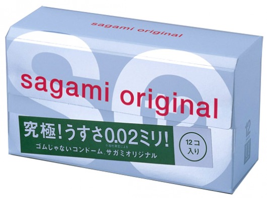 Ультратонкие презервативы Sagami Original - 12 шт. - Sagami - купить с доставкой в Новочебоксарске