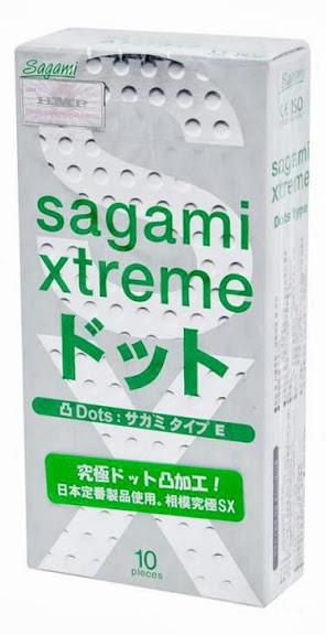 Презервативы Sagami Xtreme Type-E с точками - 10 шт. - Sagami - купить с доставкой в Новочебоксарске