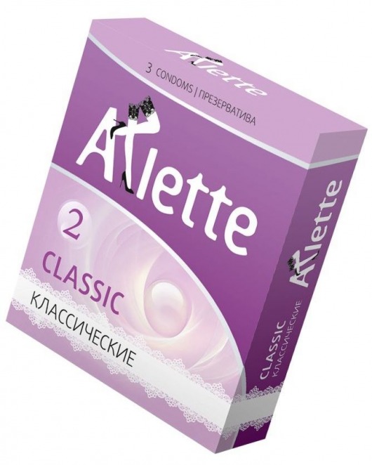 Классические презервативы Arlette Classic - 3 шт. - Arlette - купить с доставкой в Новочебоксарске
