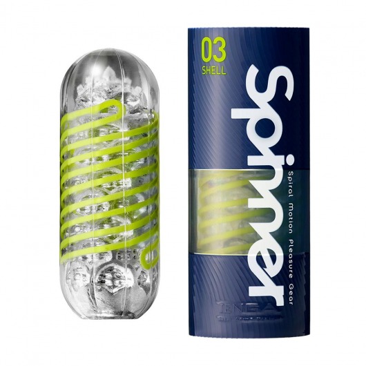 Мастурбатор SPINNER Shell - Tenga - в Новочебоксарске купить с доставкой