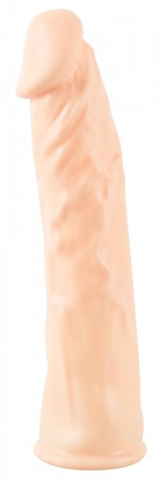 Телесная насадка-удлинитель Silicone Extension - 19 см. - Orion - в Новочебоксарске купить с доставкой