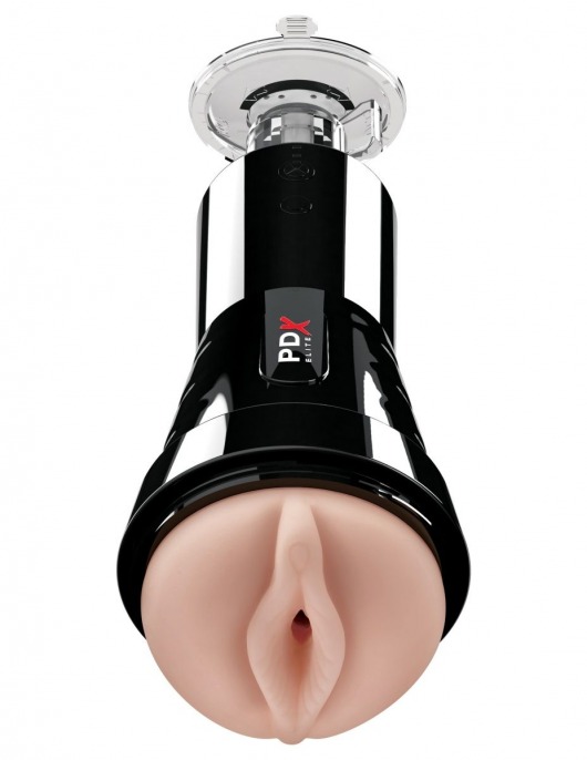 Телесный вибромастурбатор-вагина Cock Compressor Vibrating Stroker - Pipedream - в Новочебоксарске купить с доставкой