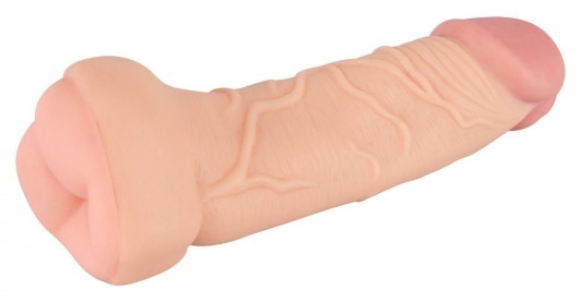 Телесная насадка-мастурбатор 2-in-1 Extension Masturbator - 21 см. - Orion - в Новочебоксарске купить с доставкой