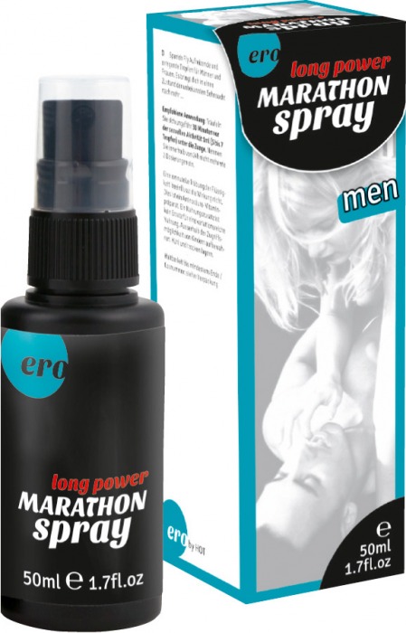 Пролонгирующий спрей для мужчин Long Power Marathon Spray - 50 мл. - Ero - купить с доставкой в Новочебоксарске