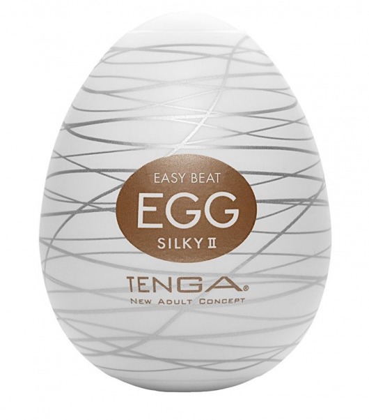 Мастурбатор-яйцо EGG Silky II - Tenga - в Новочебоксарске купить с доставкой