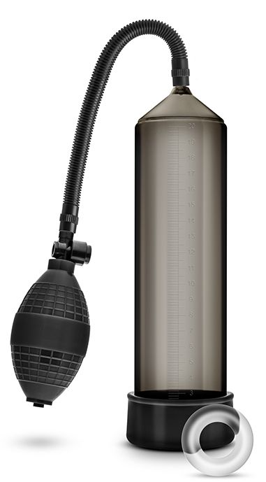 Черная вакуумная помпа VX101 Male Enhancement Pump - Blush Novelties - в Новочебоксарске купить с доставкой