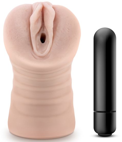 Телесный мастурбатор-вагина Rain - Blush Novelties - в Новочебоксарске купить с доставкой