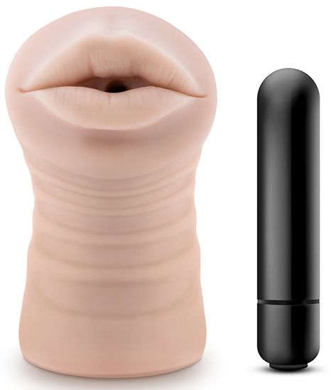 Телесный мастурбатор-ротик Skye - Blush Novelties - в Новочебоксарске купить с доставкой