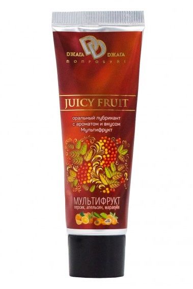 Интимный съедобный лубрикант JUICY FRUIT с ароматом фруктов - 30 мл. - БиоМед - купить с доставкой в Новочебоксарске