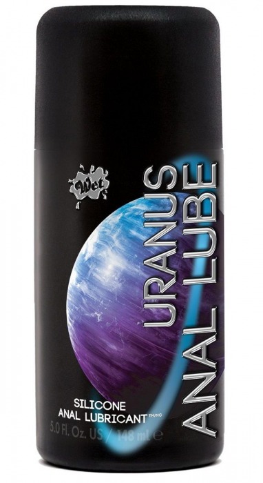 Анальный лубрикант на силиконовой основе Wet Uranus - 148 мл. - Wet International Inc. - купить с доставкой в Новочебоксарске
