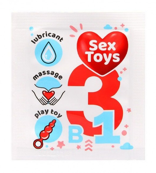Гель-лубрикант на водной основе Sex Toys - 4 гр. - Биоритм - купить с доставкой в Новочебоксарске